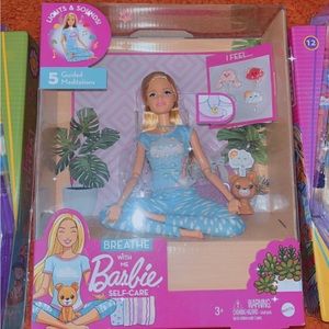 Barbie Breathe With Me Meditation Blonde Doll